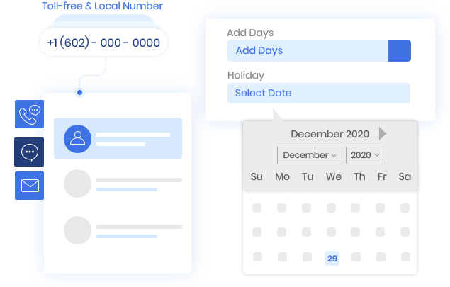 lead engagement with Voice and SMS